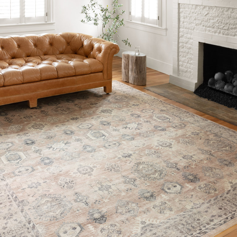 Oriental Ivory, Beige, and Grey Area Rug & Reviews Joss & Main